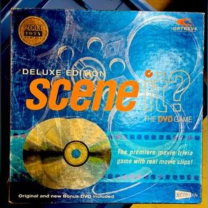 Hard to Find! Circa 2003! Deluxe Ed. Scene It Game Like -New condition inside!